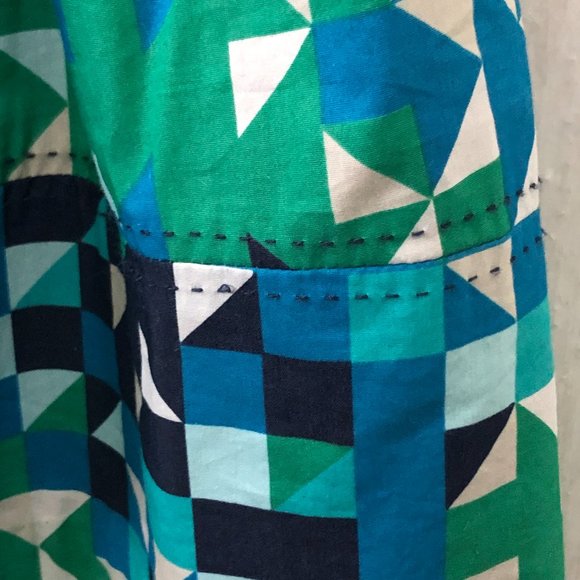 Tory Burch Geometric Sheath Dress - Picture 7 of 9